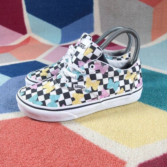 Kids Vans Doheny Butterfly Missy  Size 3 - Picture 1 of 6